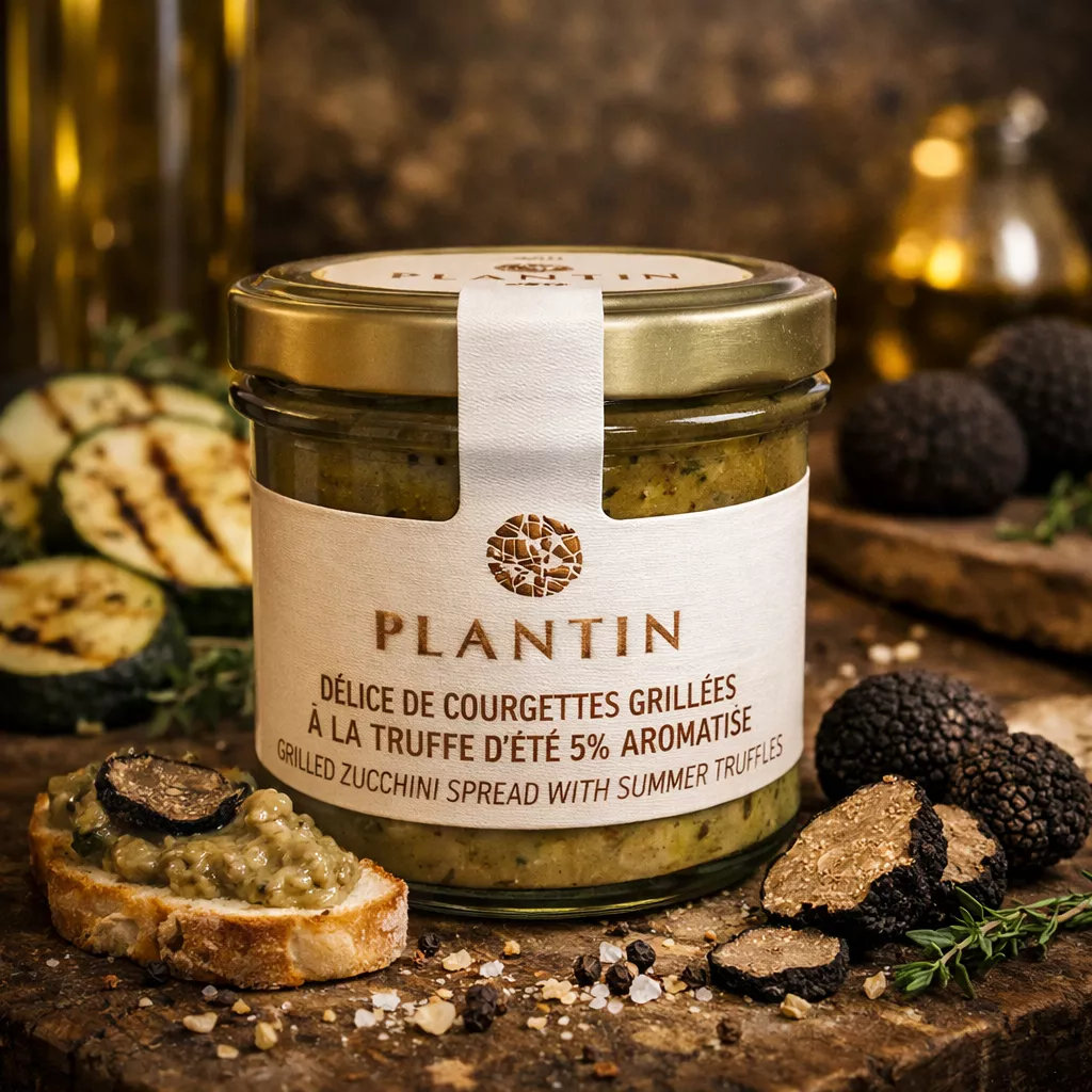Délice de courgettes grillées à la truffe d'été 5 %