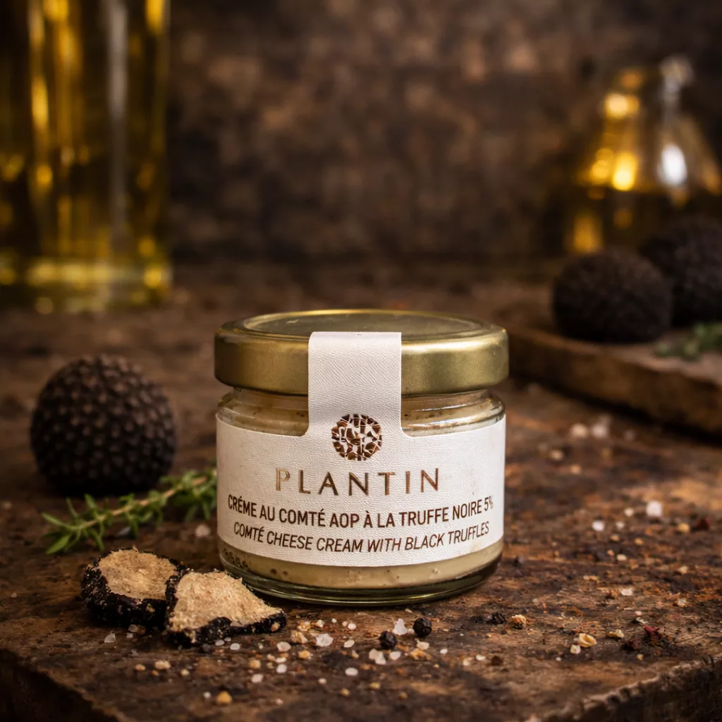 Crème au comté AOP  à la truffe noire