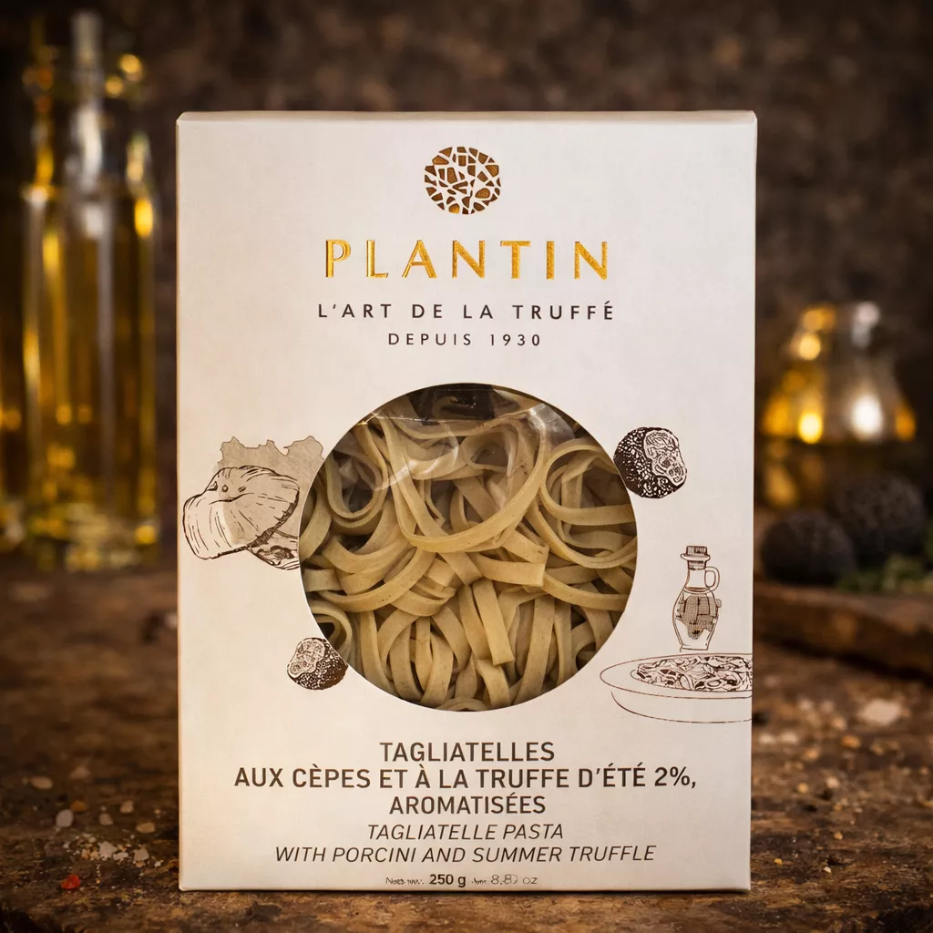 Tagliatelles aux cèpes et à la truffe d'été 2 %