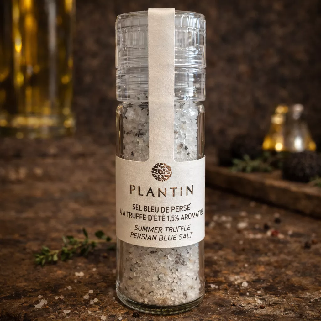 Sel bleu de Perse à le truffe d'été 1,5 %