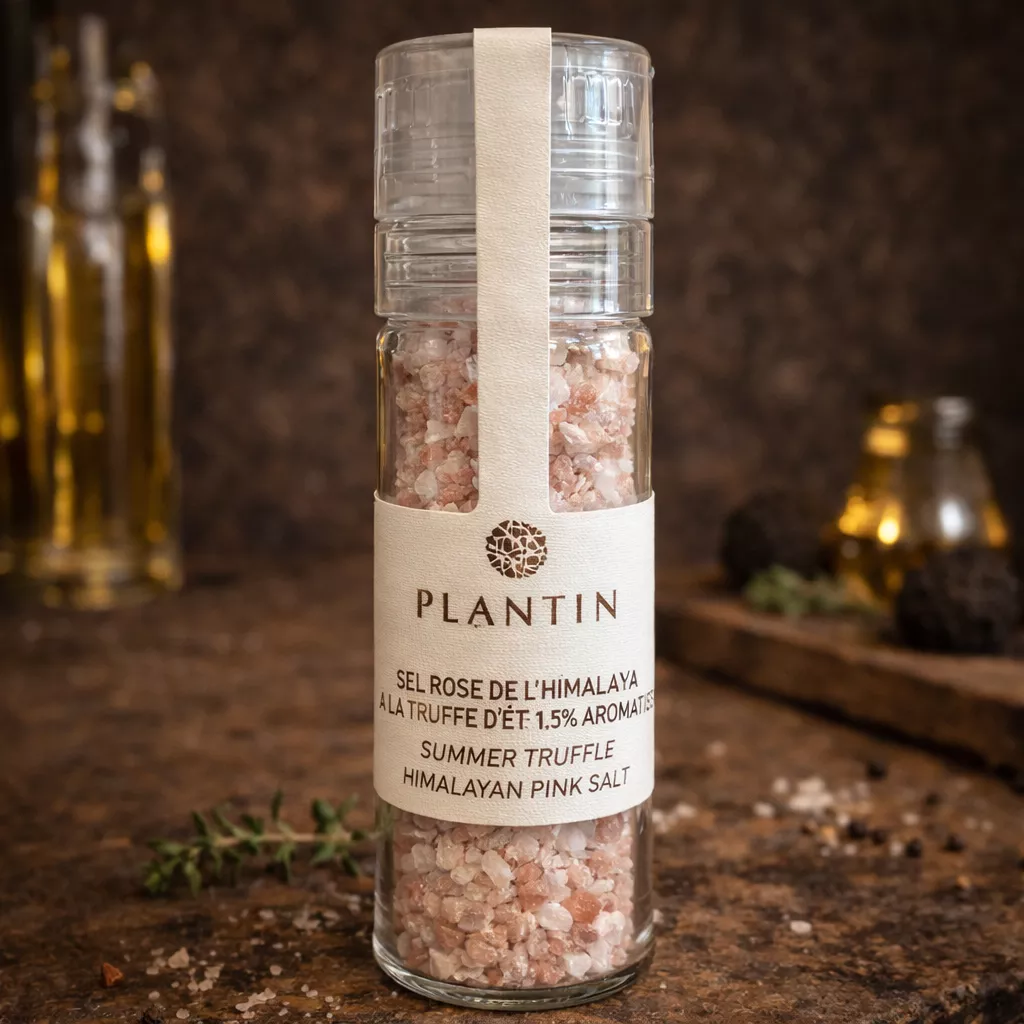 Sel rose de l'Himalaya à la truffe d'été 5 %