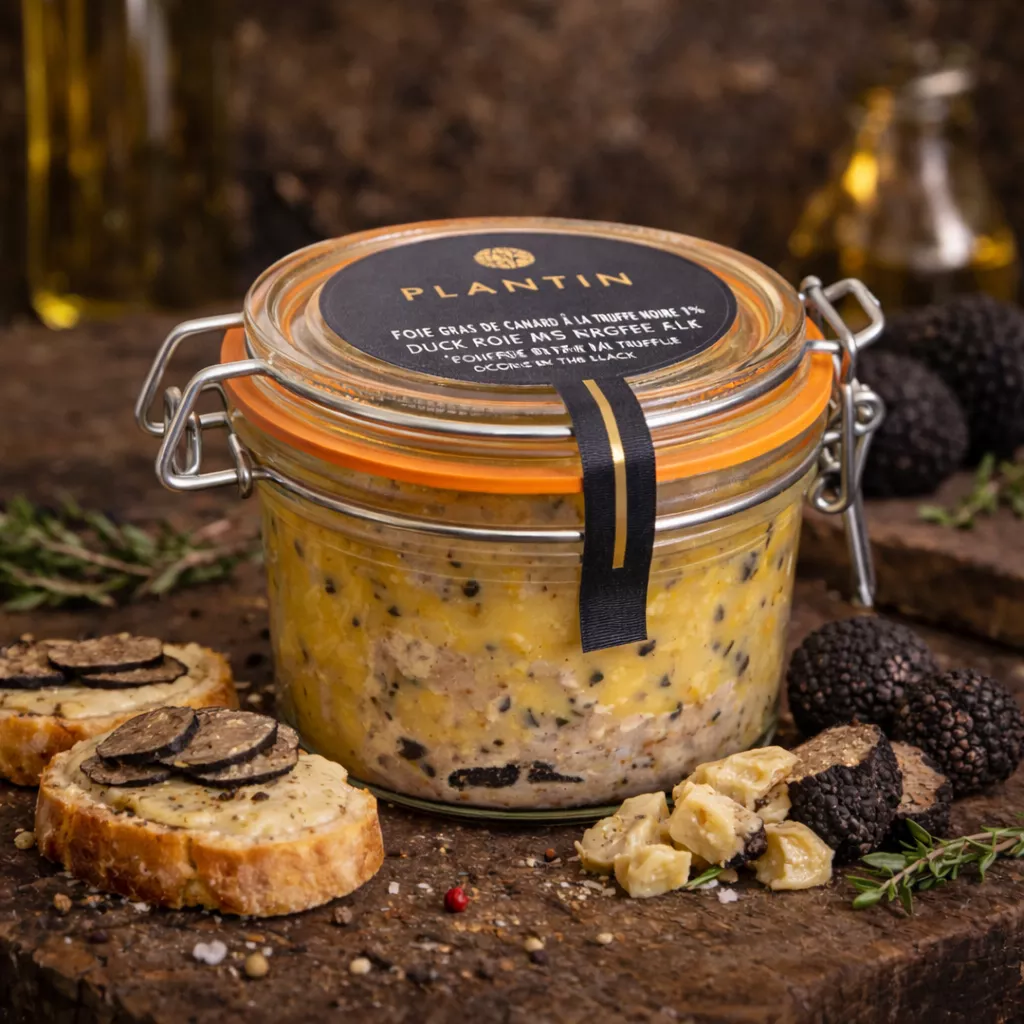 Foie gras de canard à la truffe noire 10 %
