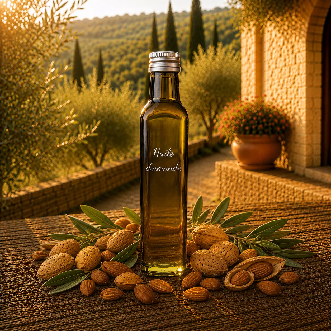 Huile d’amande 25 cl – Le Comptoir Gourmand