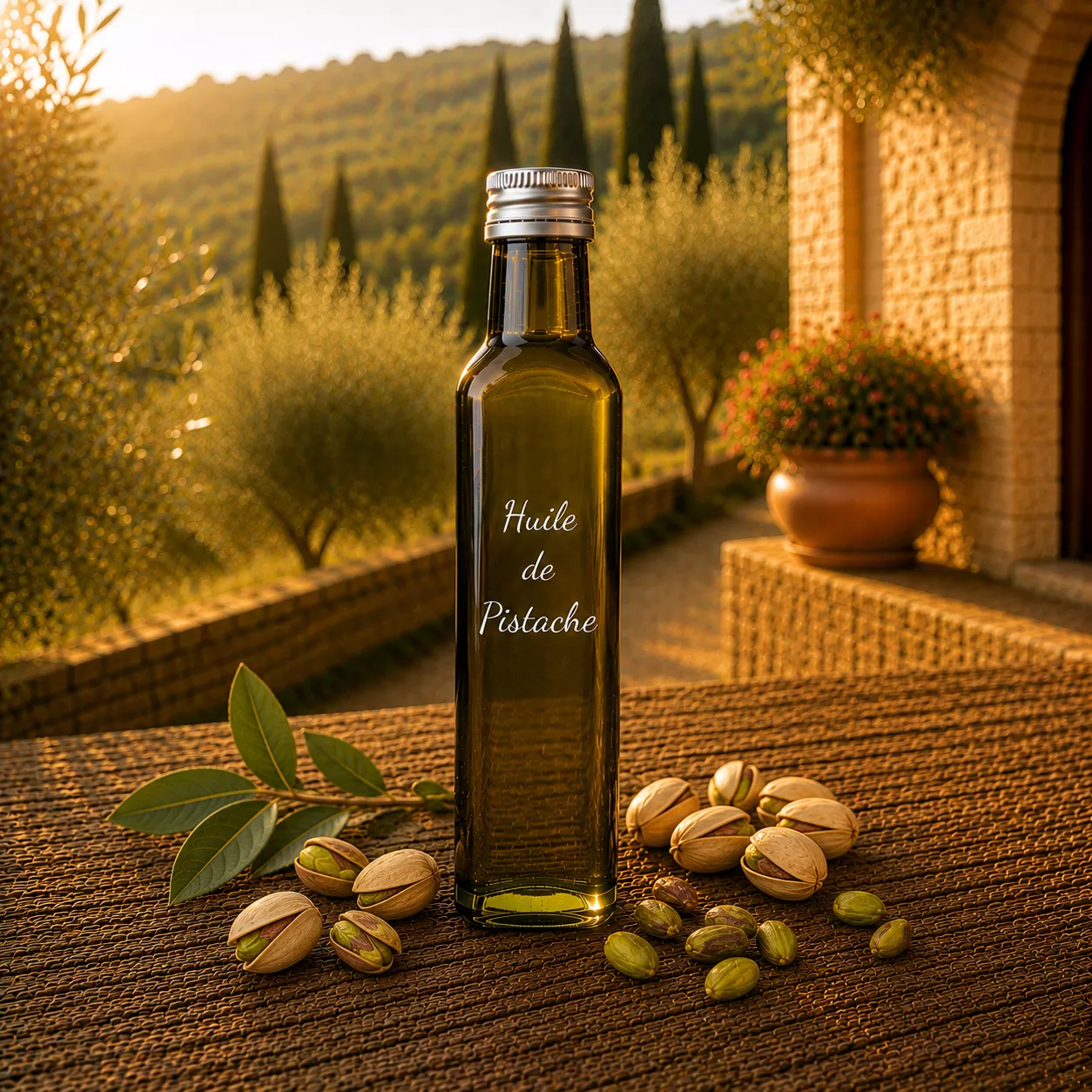 Huile de pistache 25 cl – Le Comptoir Gourmand