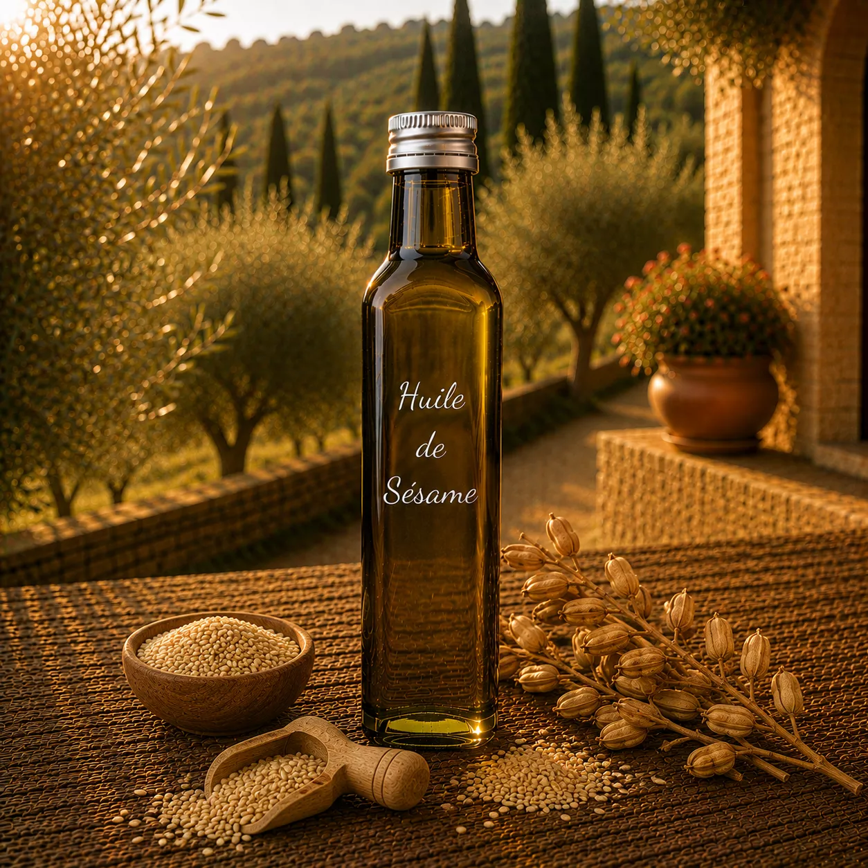 Huile de sésame 25 cl – Le Comptoir Gourmand