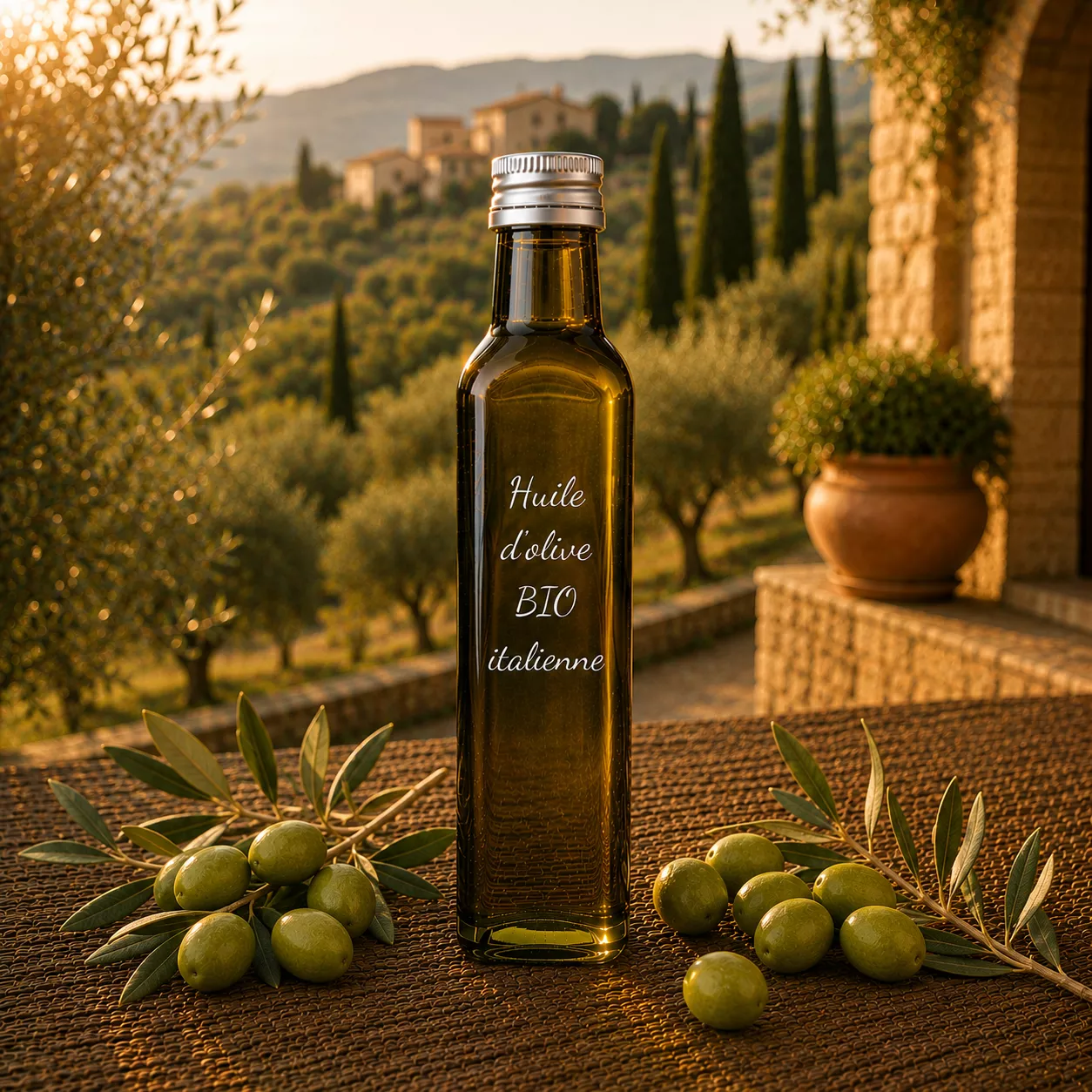 Huile d’olive BIO italienne 25 cl – Le Comptoir Gourmand