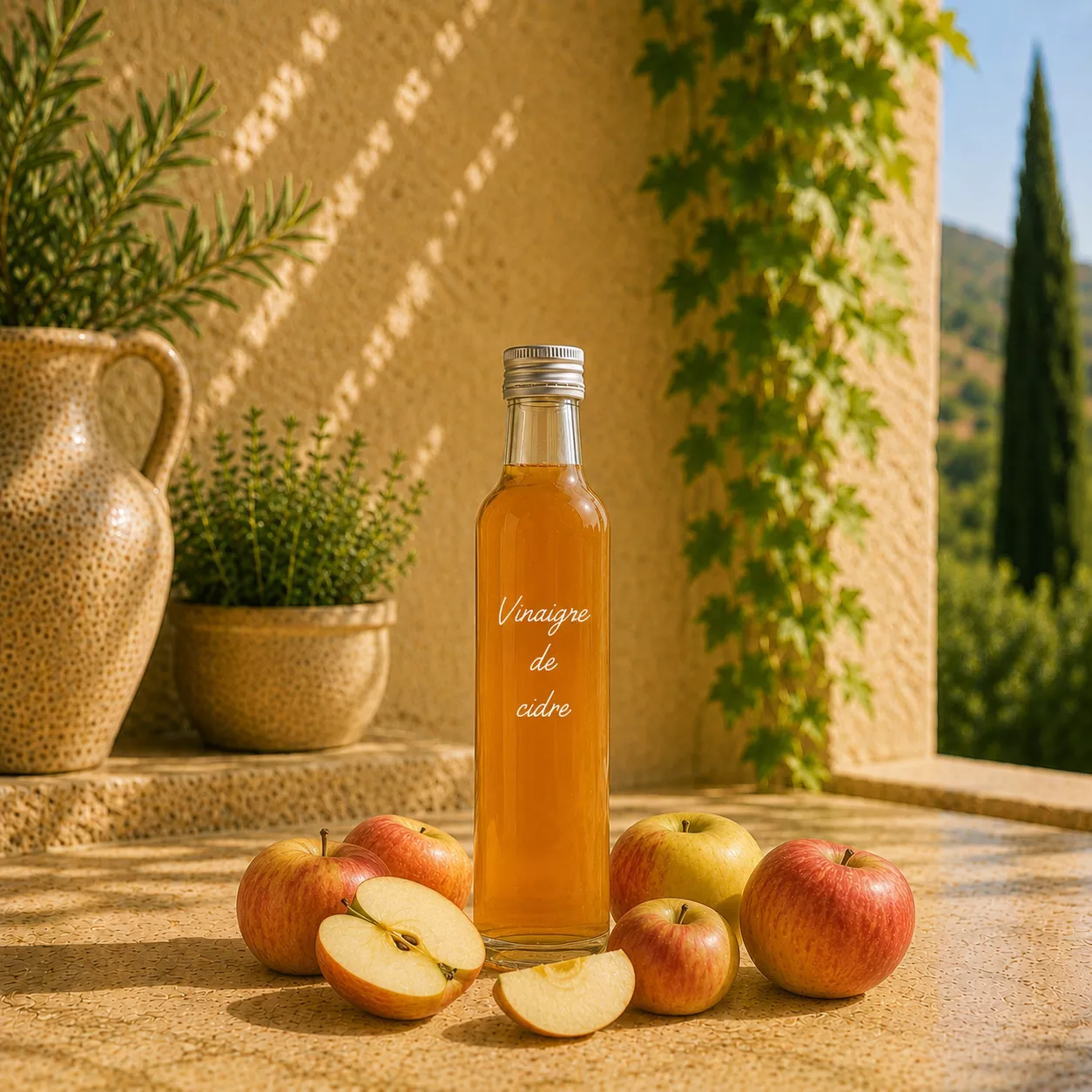 Vinaigre de cidre 25 cl – Le Comptoir Gourmand