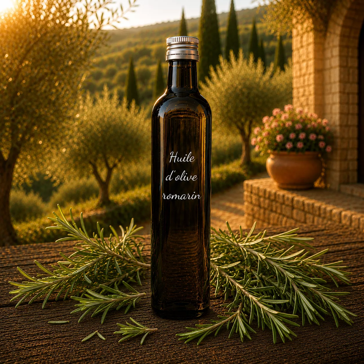 huile d'olive Romarin