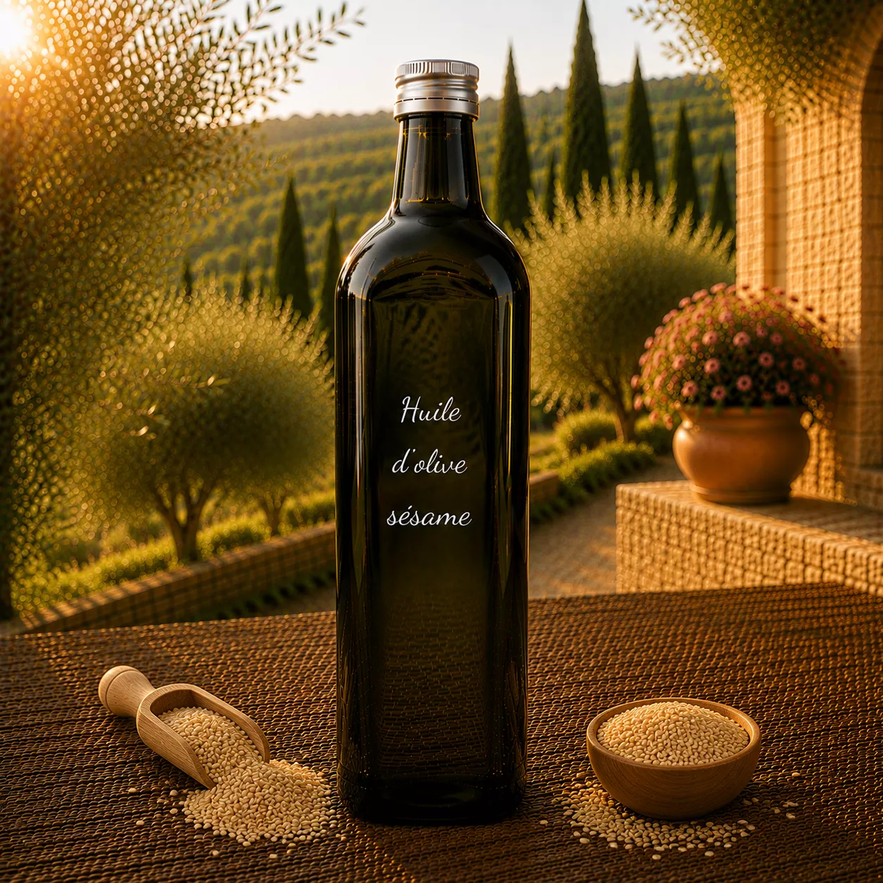 Huile de sésame 1 Litre – Le Comptoir Gourmand