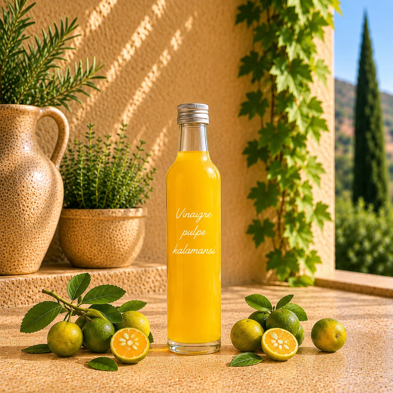 Vinaigre à la pulpe de kalamansi 25 cl – Le Comptoir Gourmand