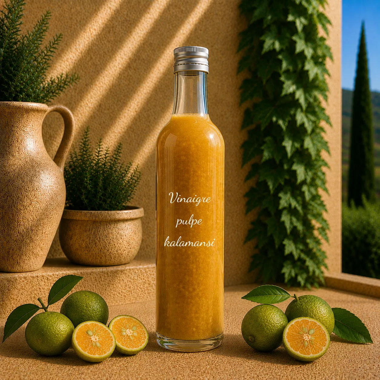 Vinaigre à la pulpe de kalamansi 50 cl – Le Comptoir Gourmand