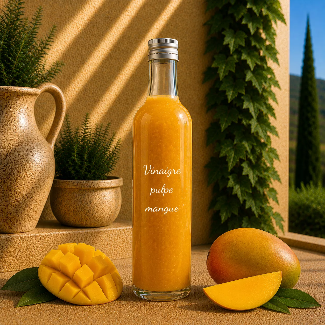 Vinaigre à la pulpe de mangue 50 cl – Le Comptoir Gourmand