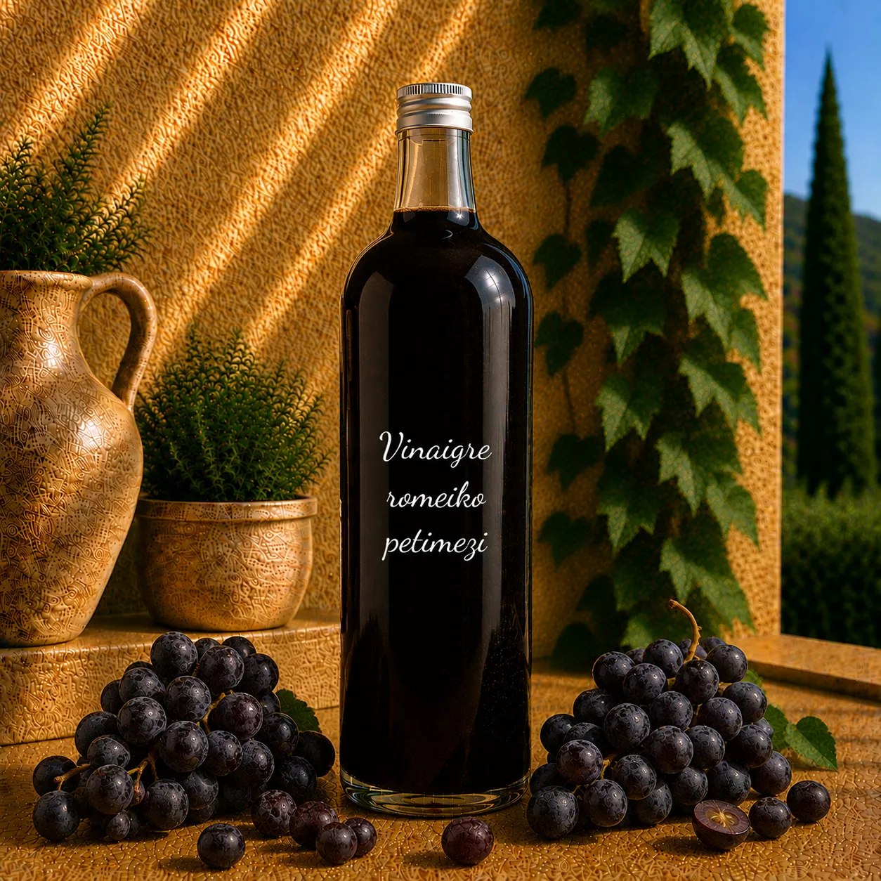 Vinaigre Romeiko Petimezi 1 Litre – Le Comptoir Gourmand