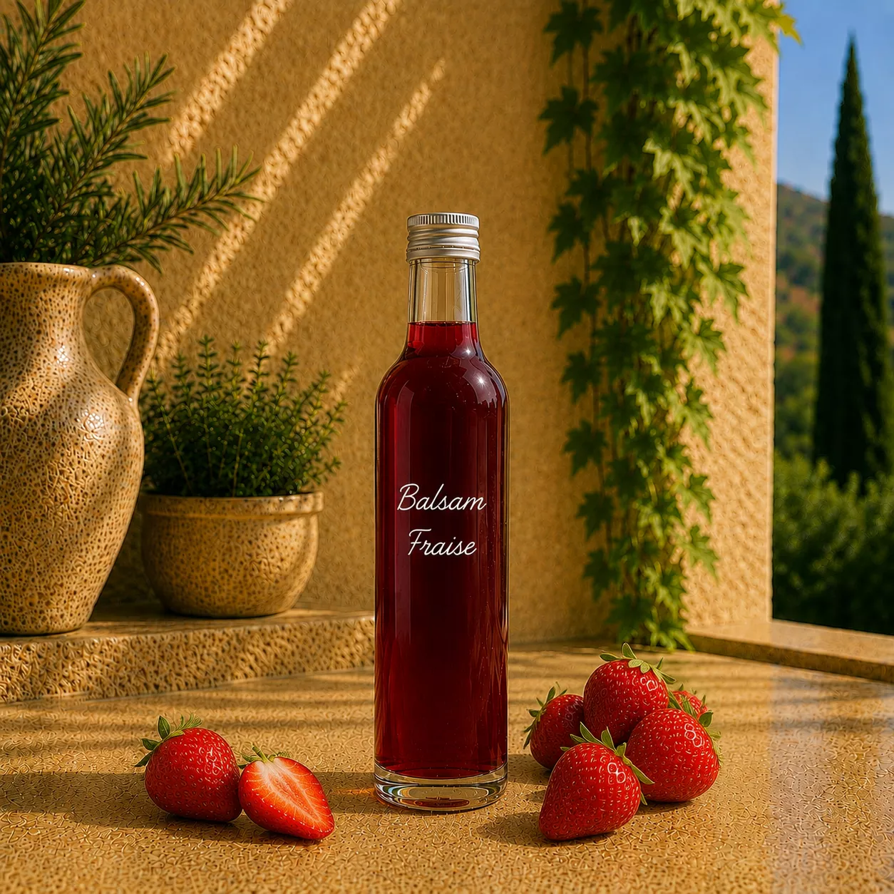 Balsam à la fraise d’Autriche 25 cl – Le Comptoir Gourmand