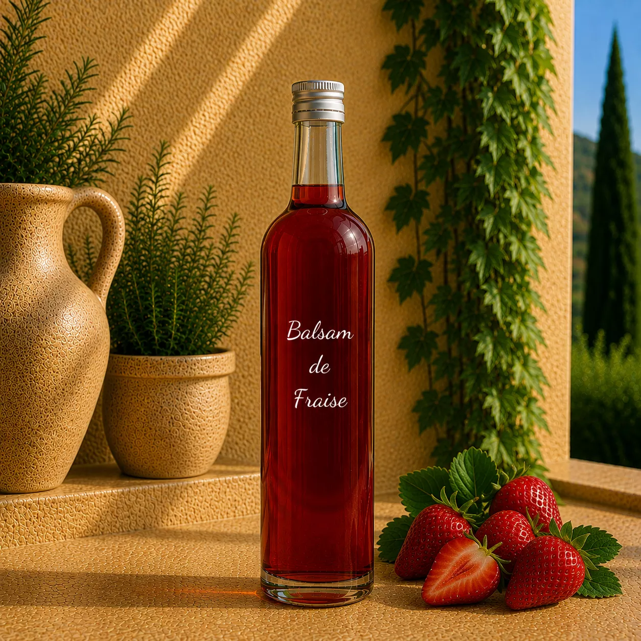 Balsam à la fraise d’Autriche 50 cl – Le Comptoir Gourmand
