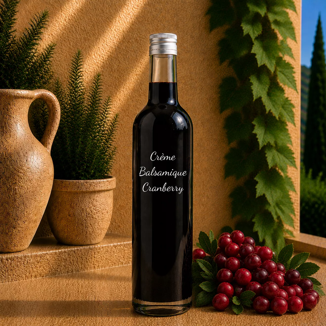 Crème balsamique cranberry 50 cl