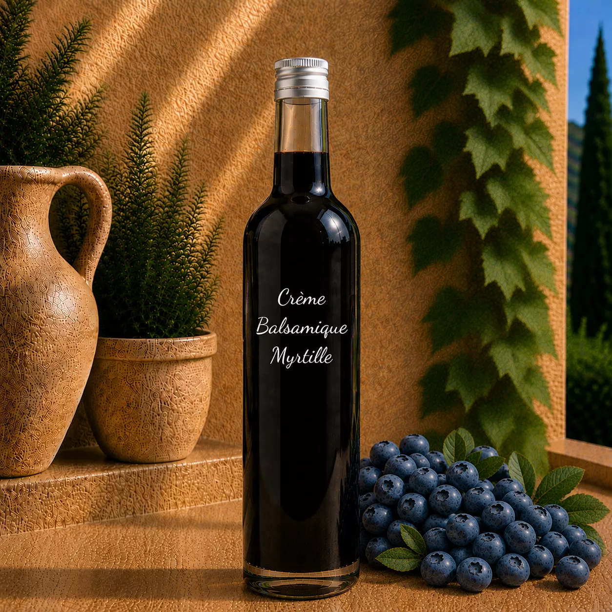 Crème balsamique myrtille 50 cl