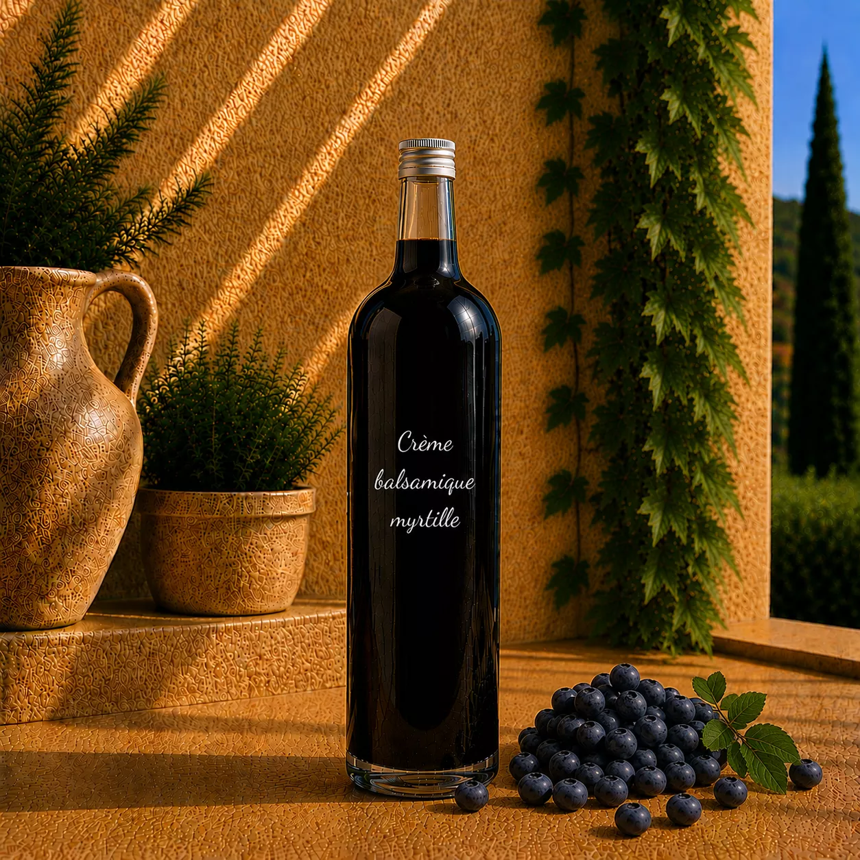 Crème balsamique myrtille 1 L