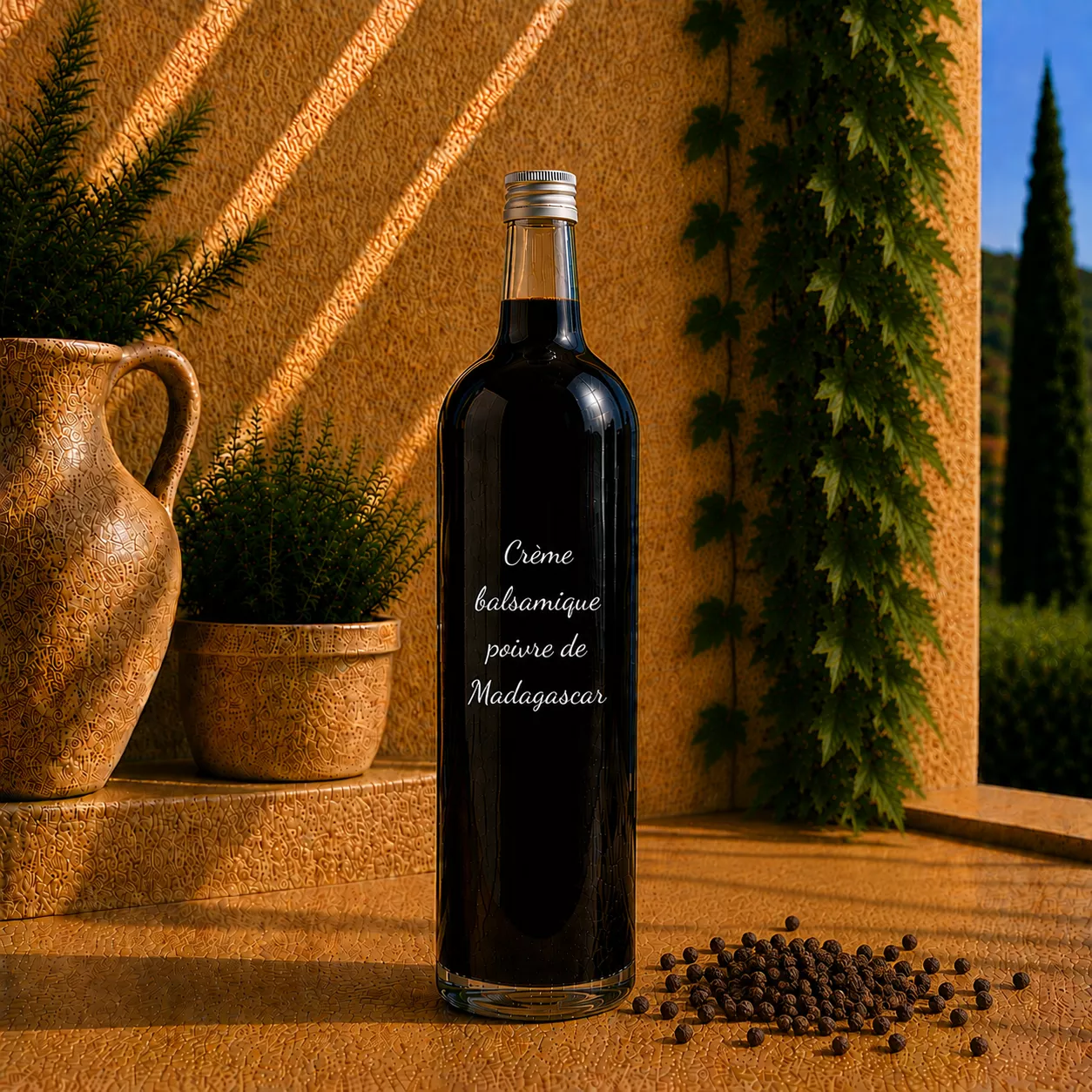 Crème balsamique au poivre de Madagascar 1 L