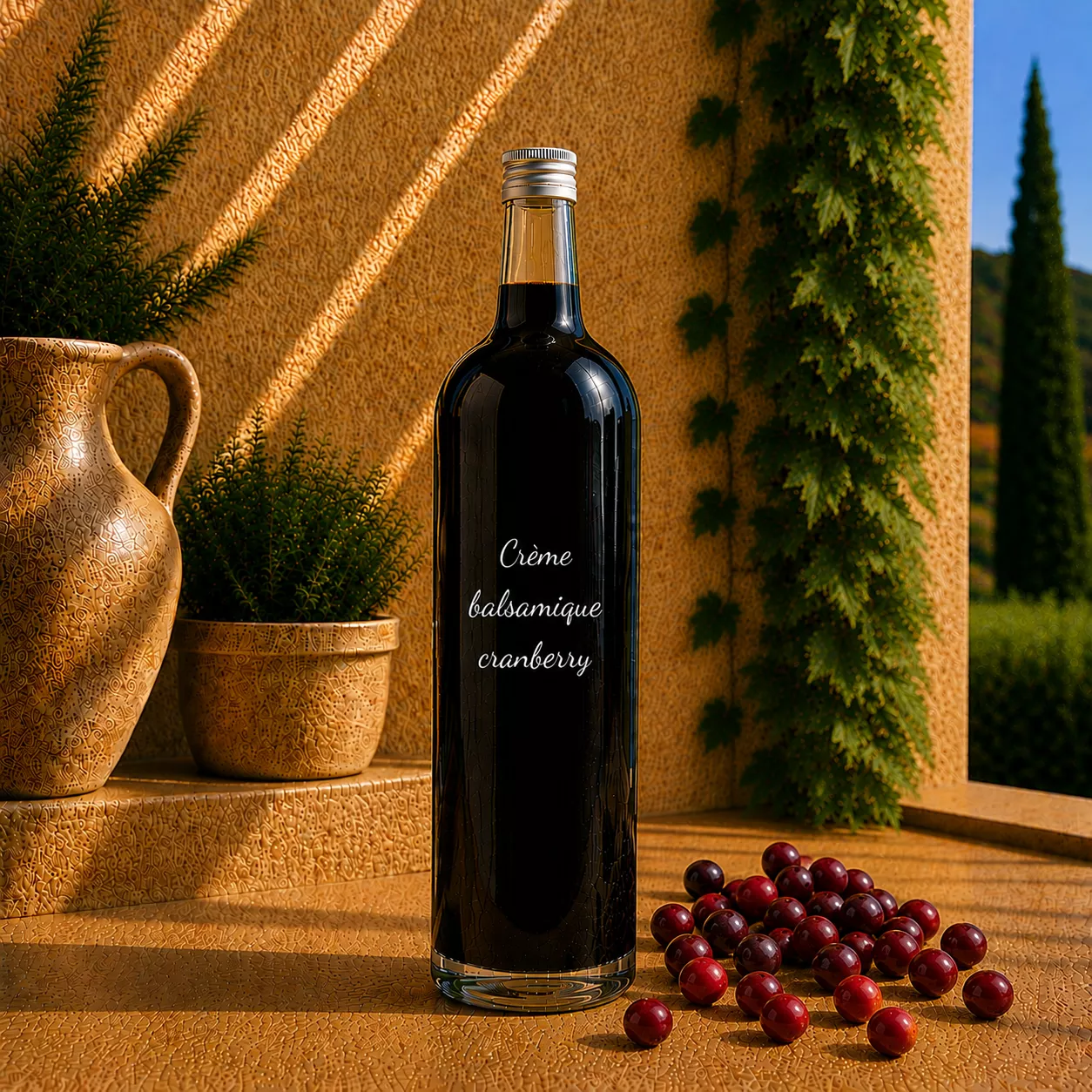 Crème balsamique cranberry 1 L