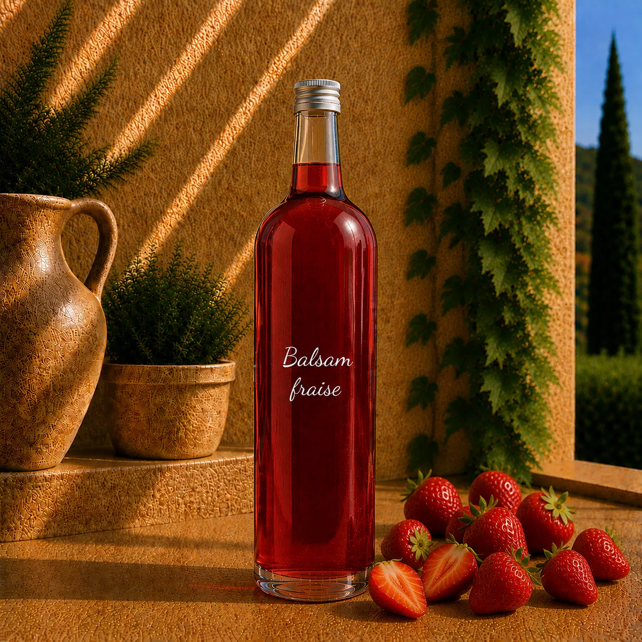 Balsam à la fraise d’Autriche 1 L – Le Comptoir Gourmand