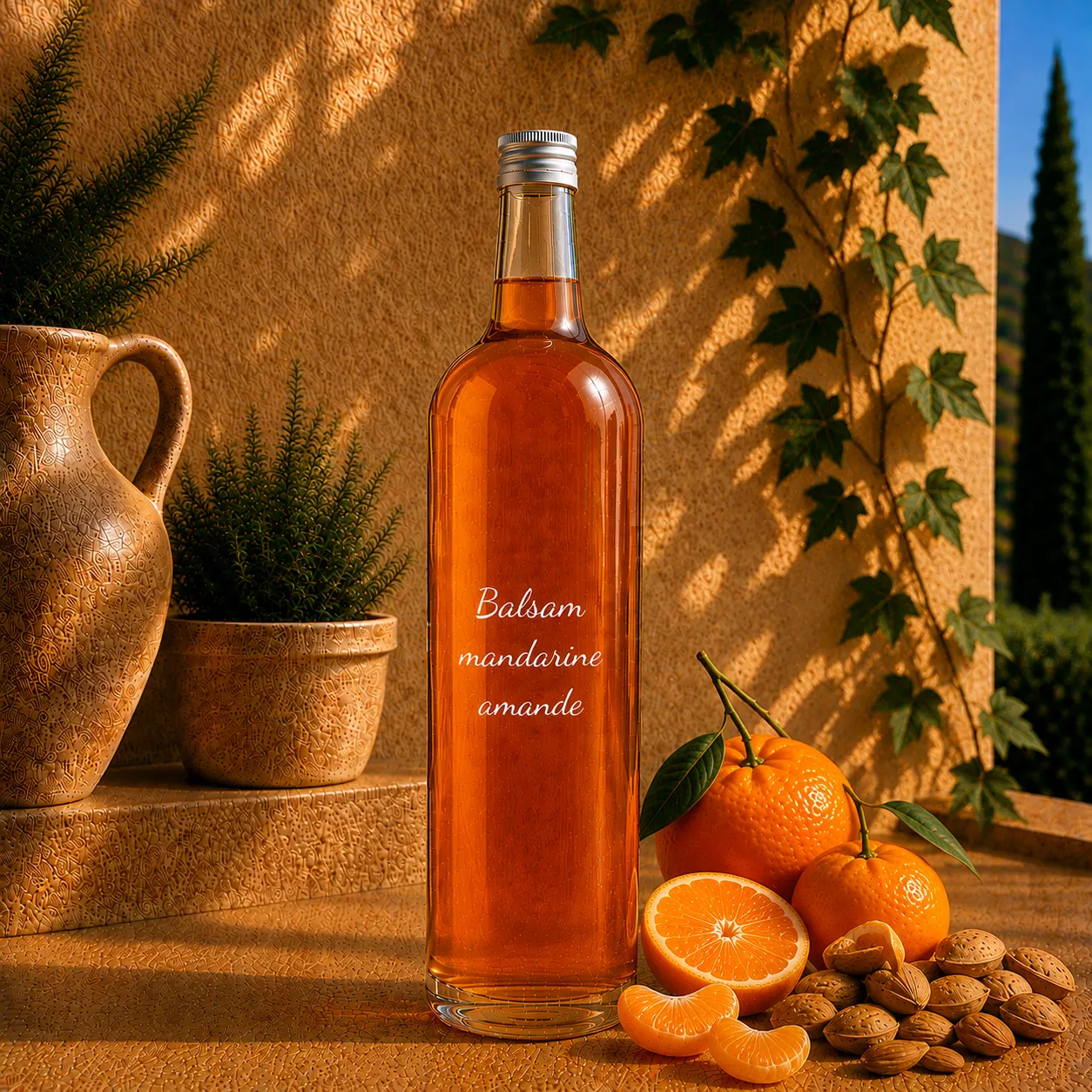 Balsam mandarine & amande d’Autriche 1 L – Le Comptoir Gourmand