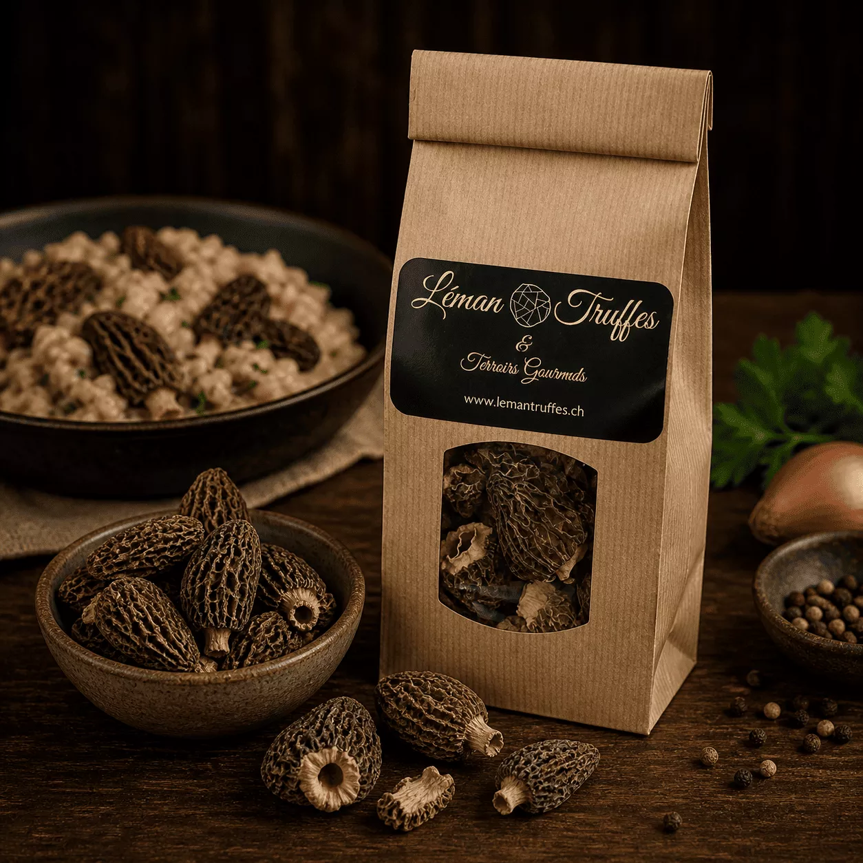 Morilles séchées- Lemant Truffe