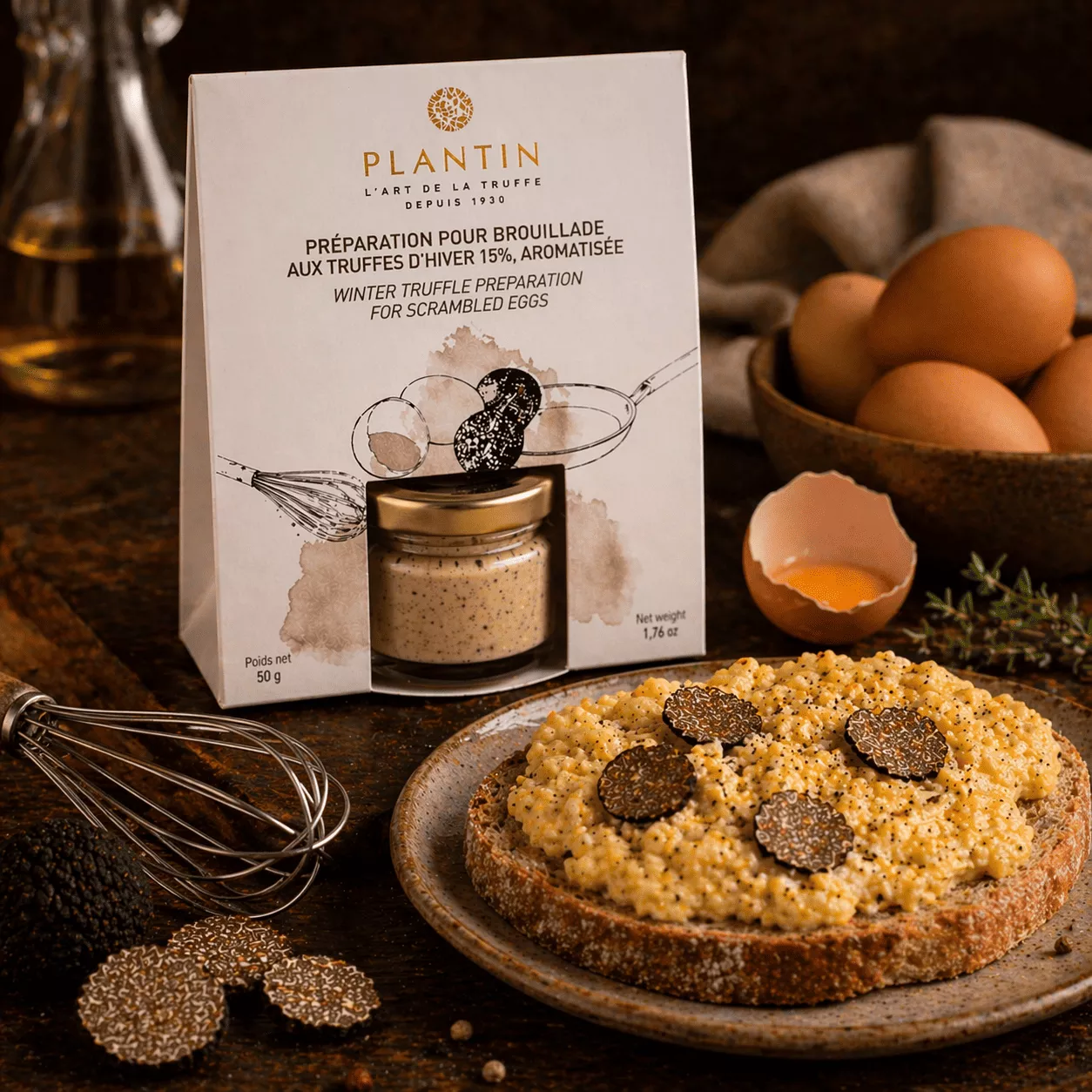 Préparation pour brouillade à la truffe - Plantin