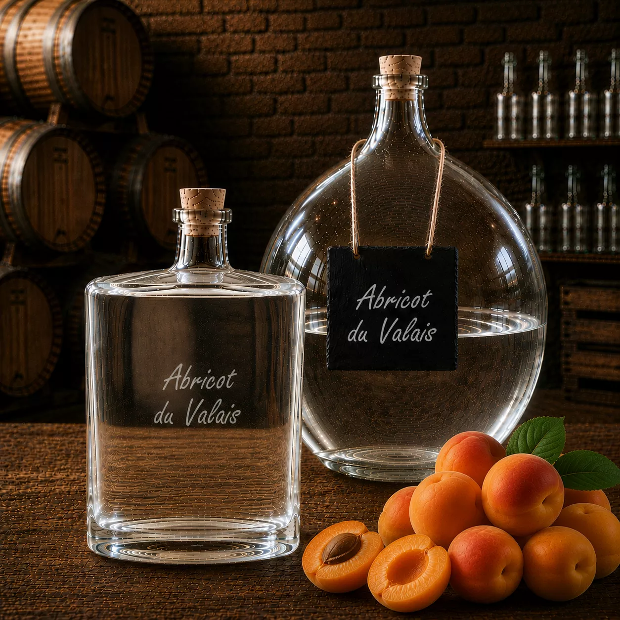 Eau-de-vie d’abricot du Valais – Suisse 50 cl