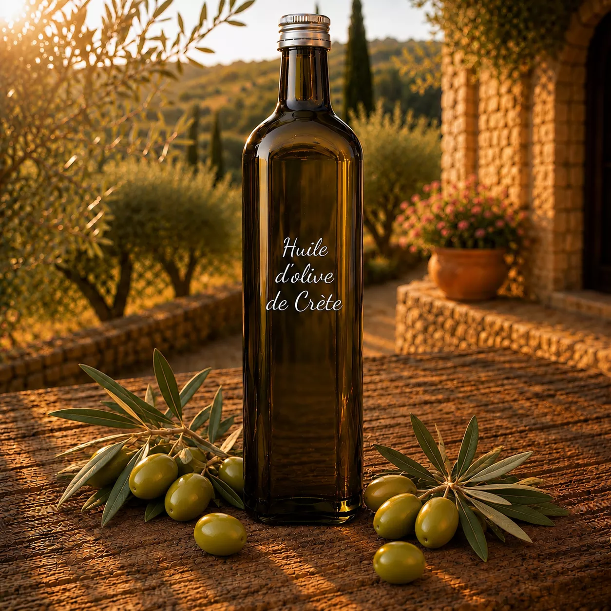 huile d'olive de Crète 1 litre
