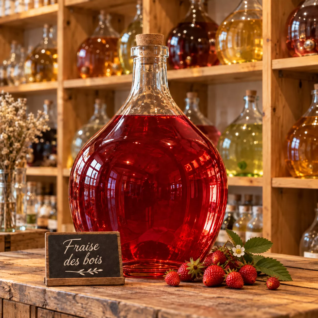 Liqueur de Fraise des Bois