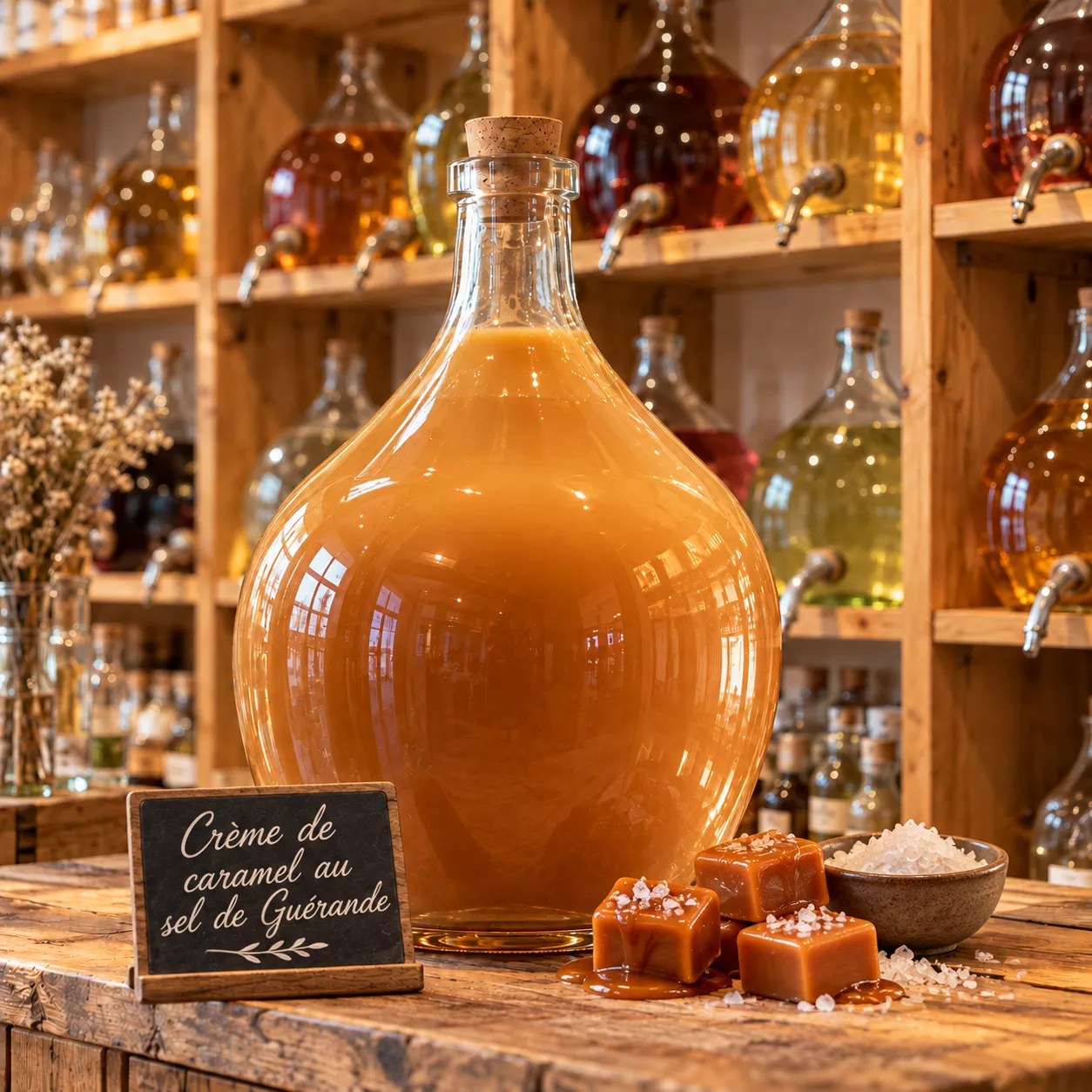 Liqueur de caramel au sel de Guérande