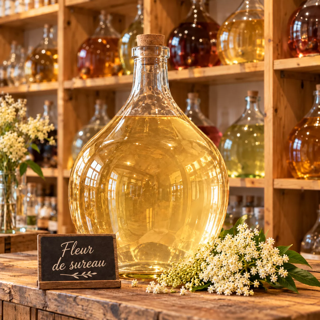 Liqueur de Fleurs de Sureau