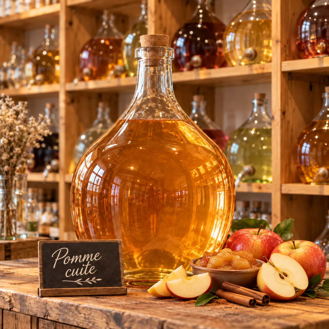 Liqueur de Pomme Cuite au Four