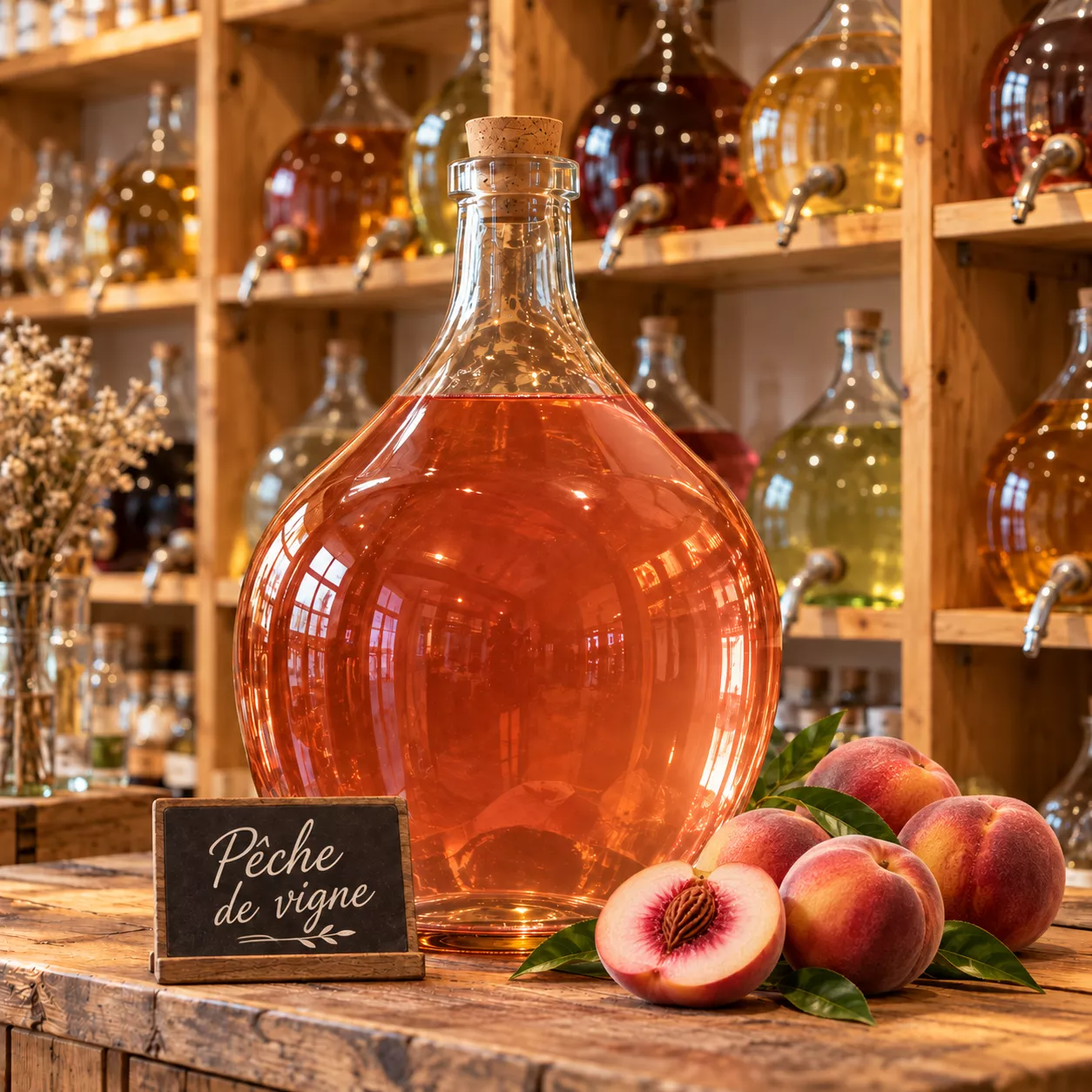 Liqueur de Pêche de Vigne