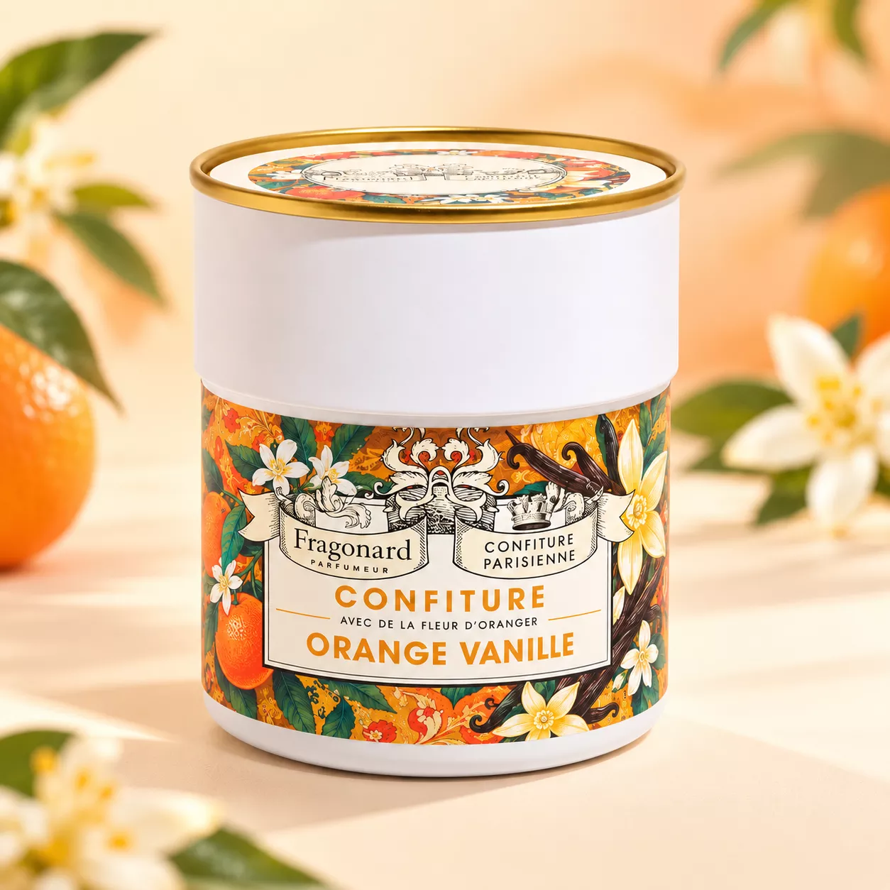 Confiture Parisienne Orange Vanille
