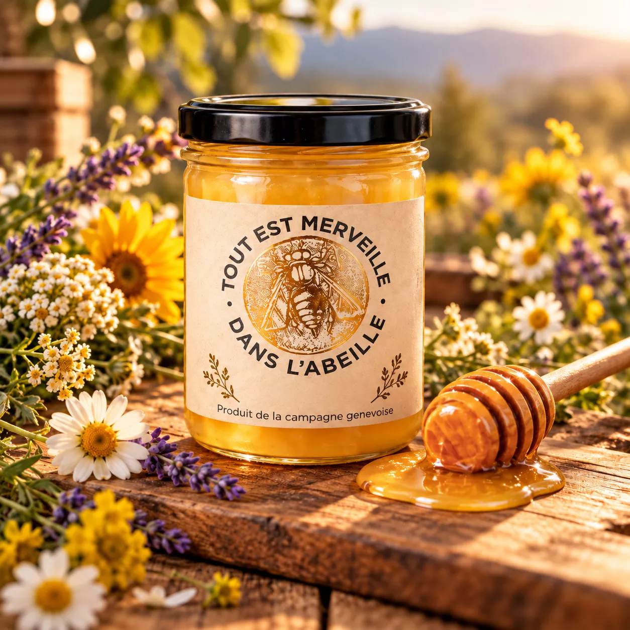 Miel de printemps artisanal – Campagne genevoise