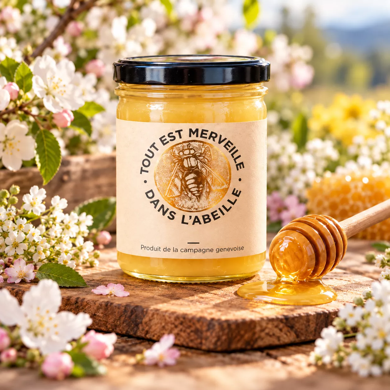 Miel d’été artisanal – Campagne genevoise