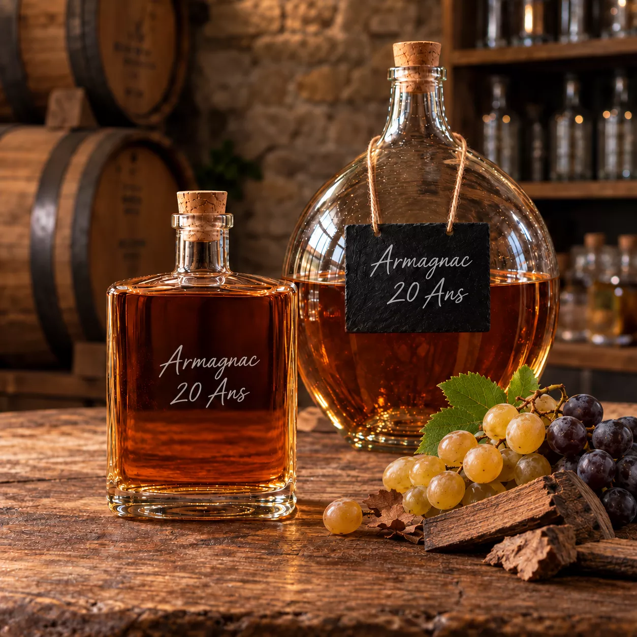 Armagnac 20 ans en bouteille