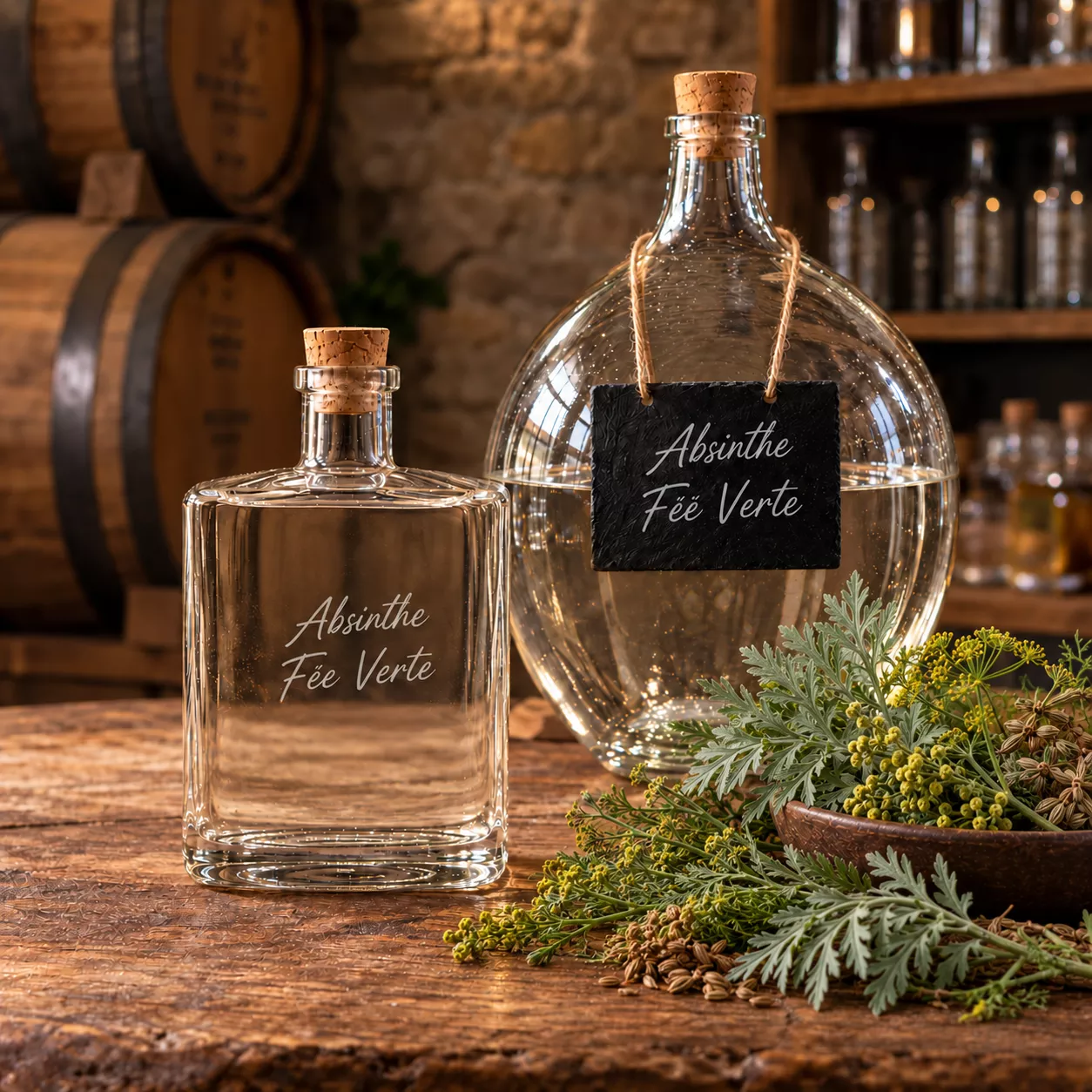 Absinthe Fée Verte en bouteille