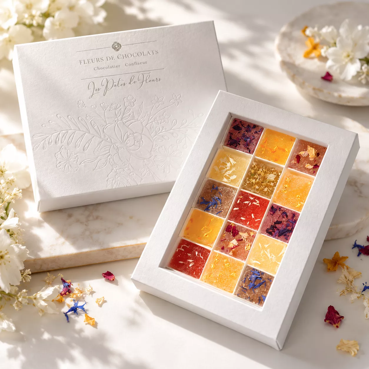 Pate de fleurs