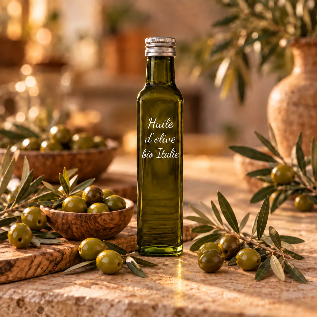 Huile d’olive bio d’Italie 25 cl – Le Comptoir Gourmand