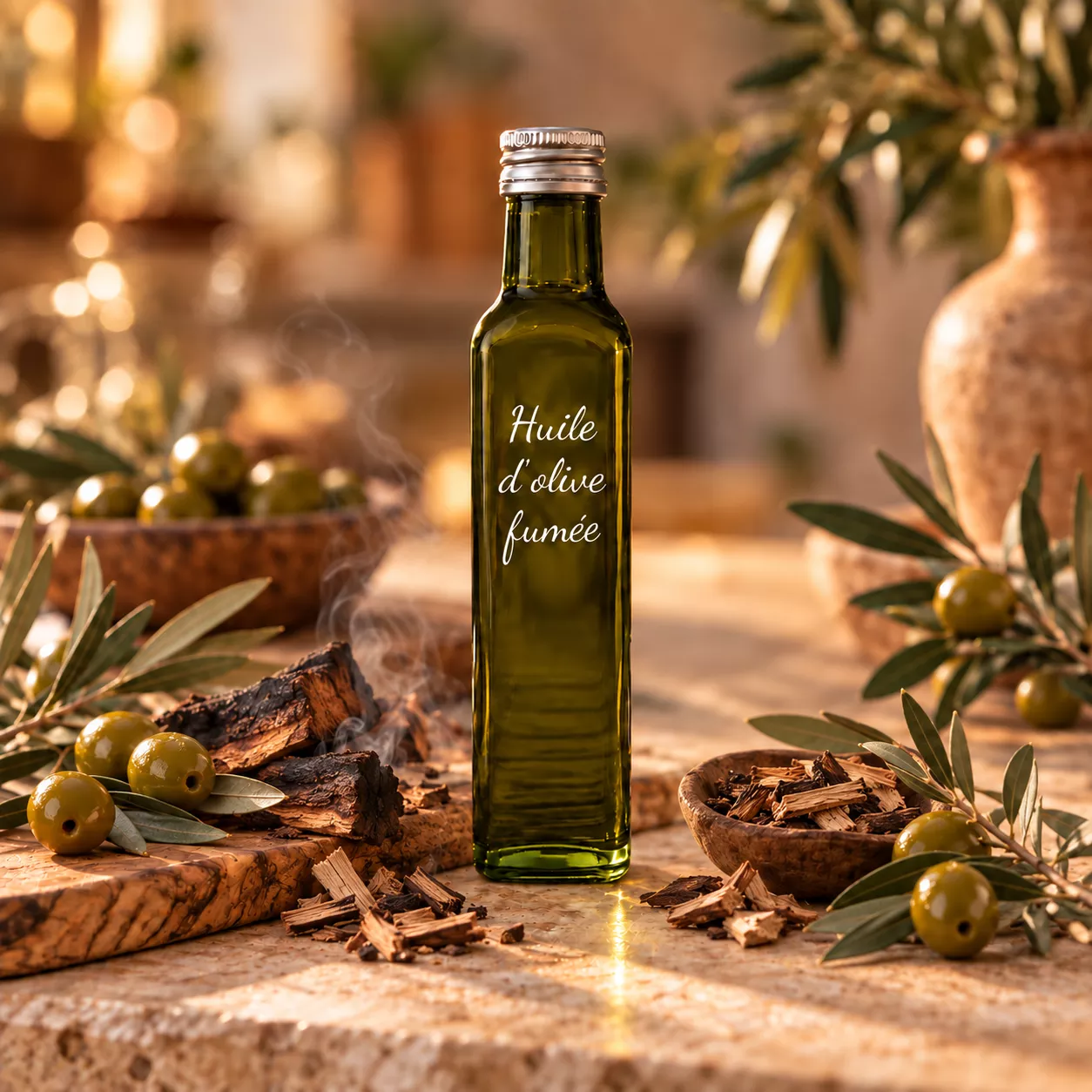Huile d’olive Fumée 25 cl – Le Comptoir Gourmand