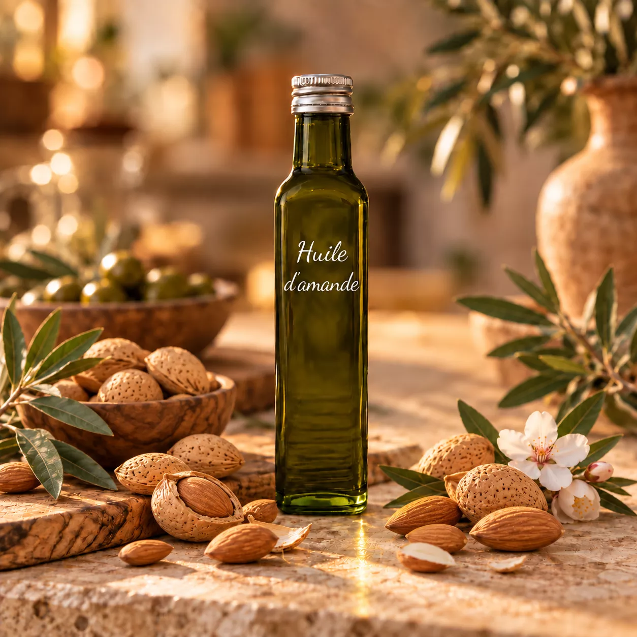 Huile d’amande 25 cl – Le Comptoir Gourmand