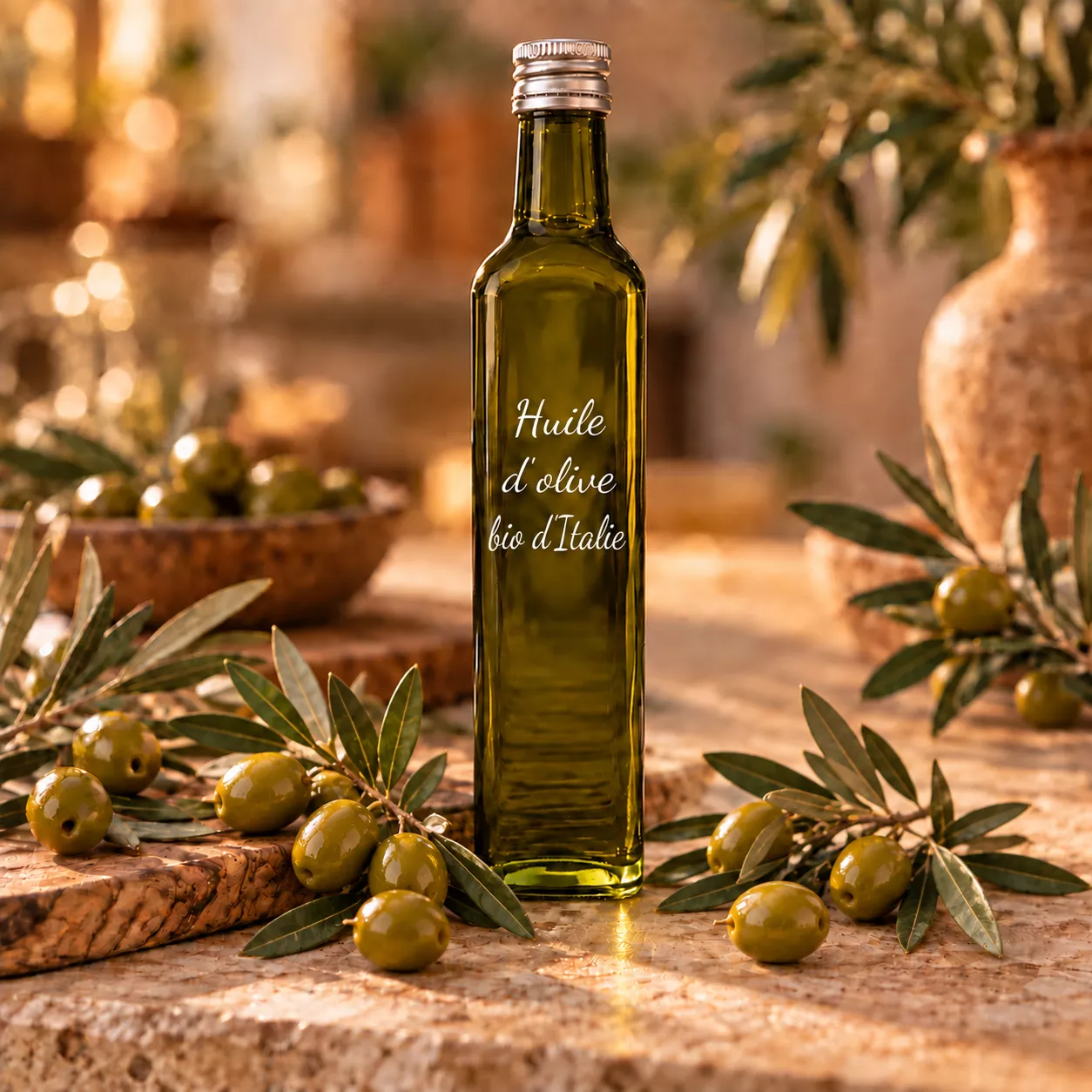 huile d'olive Bio Italie -50 cl - LE Comptoir Gourmand