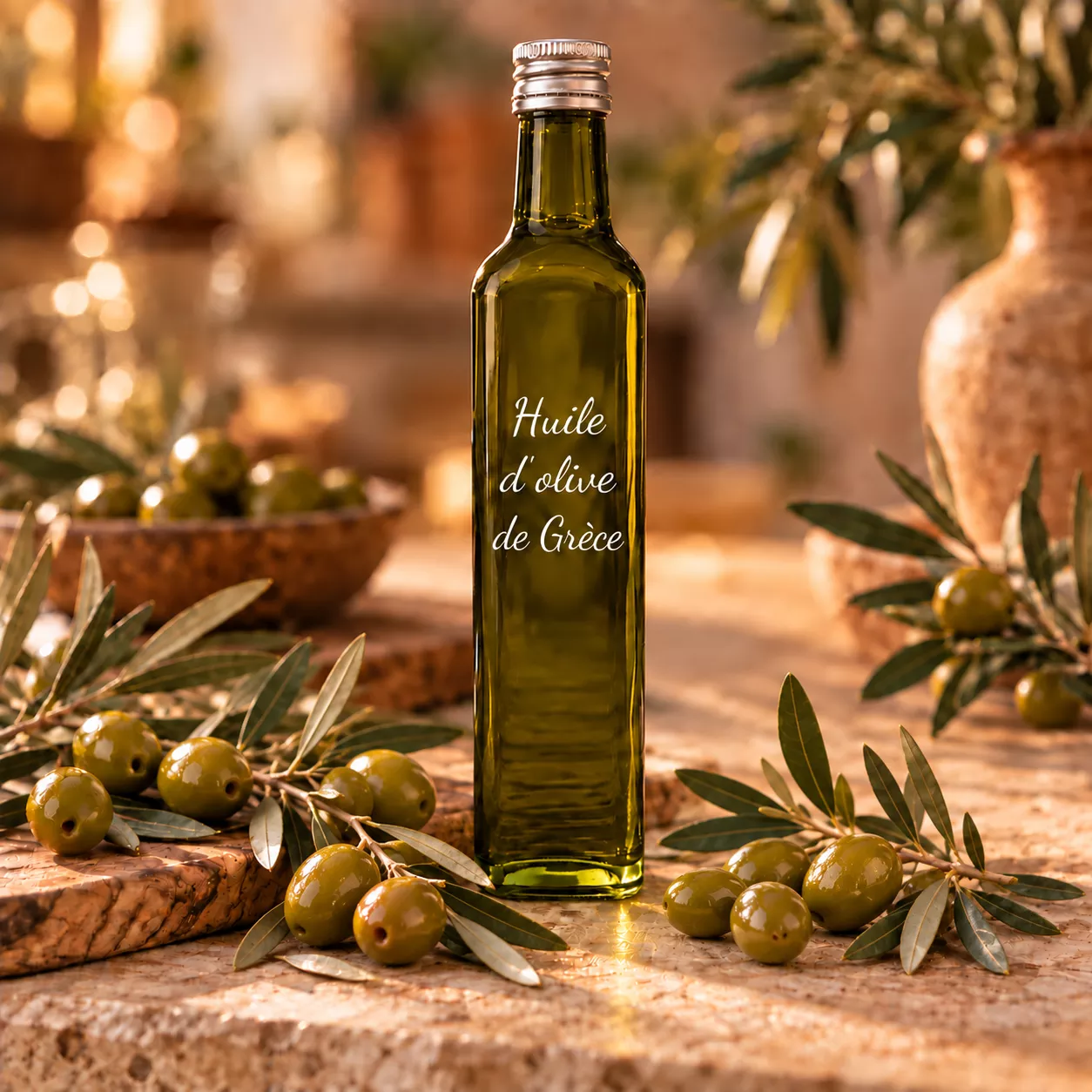 huile d'olive aBio de Grèce -50 cl - LE Comptoir Gourmand