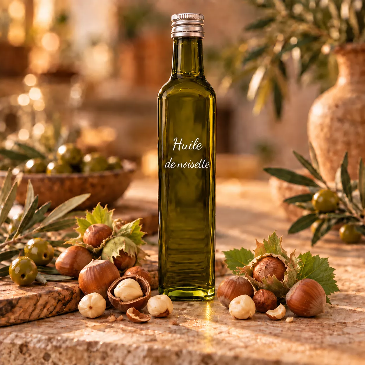 Huile de noisette 50 cl – Le Comptoir Gourmand