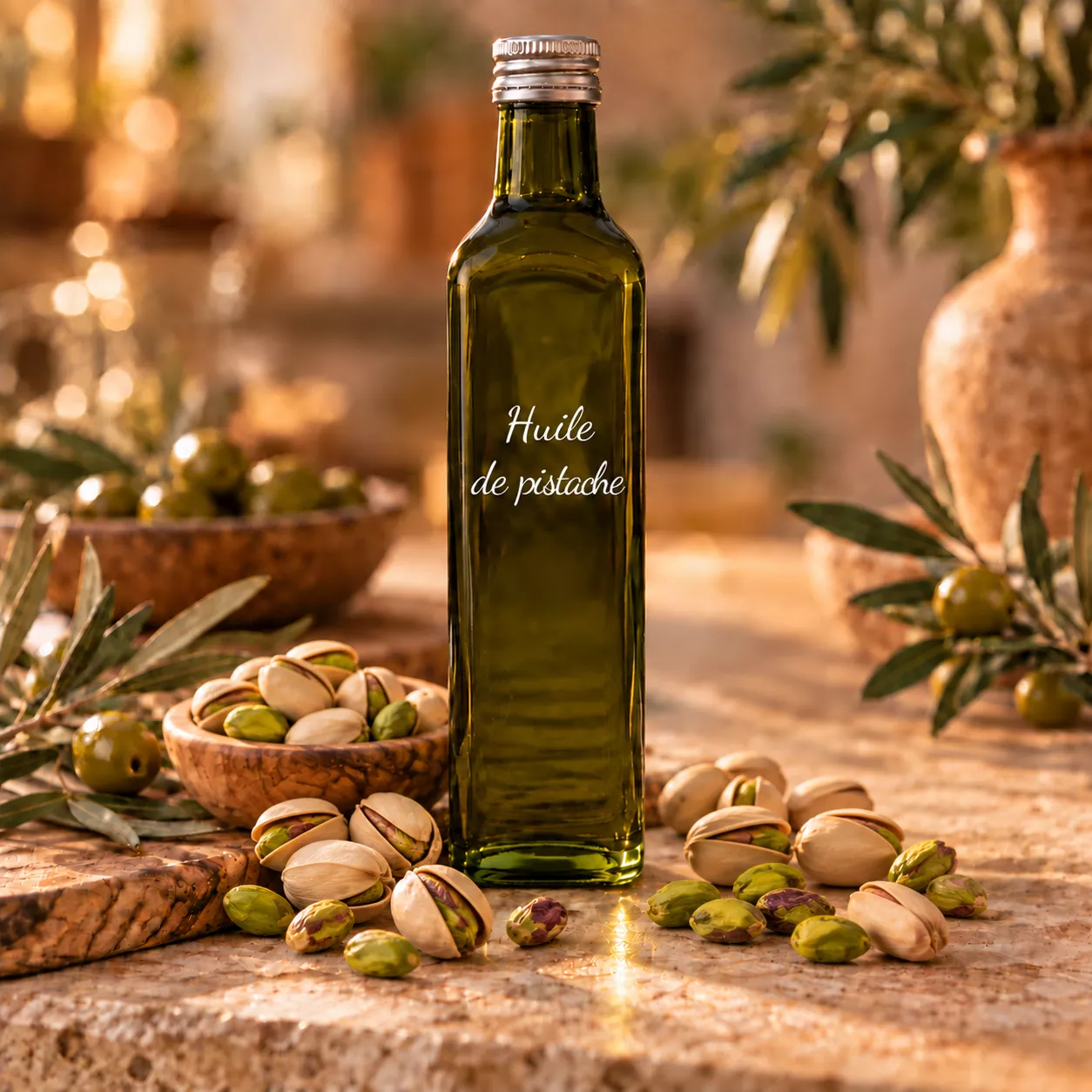 Huile de pistache1 L – Le Comptoir Gourmand