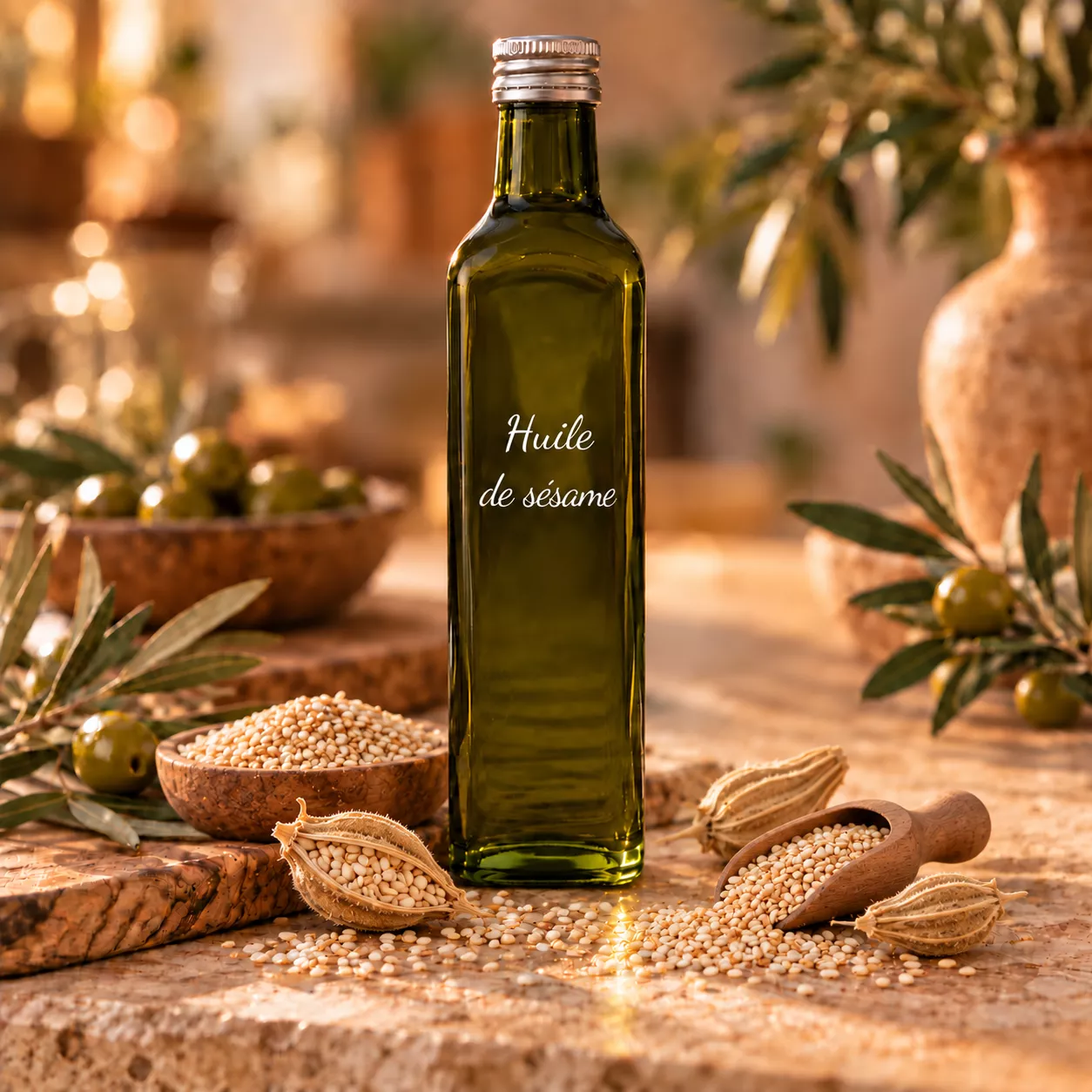 Huile de sésame 1 L – Le Comptoir Gourmand